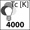 temperatura  barwowa 4000K (biała)