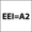 EEI=A2 -  klasa efektywności energetycznej