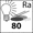 wska�nik oddawania barw Ra 80