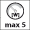 moc max 5W