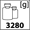 waga 3280g