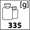 waga 335g