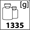waga 1335g