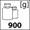 waga 900g