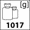 waga 1017g