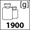 waga 1900g