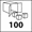 100 sztuk w  opakowaniu zbiorczym