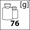 waga 76g