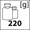 waga 220g