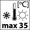 dopuszczalna  temperatura otoczenia max 35 stopni