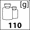 waga 110g