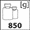 waga 850g