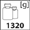 waga 1320g