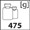 waga 475g