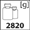 waga 2820g